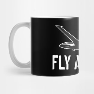 Glider Pilot Fly all Day Mug